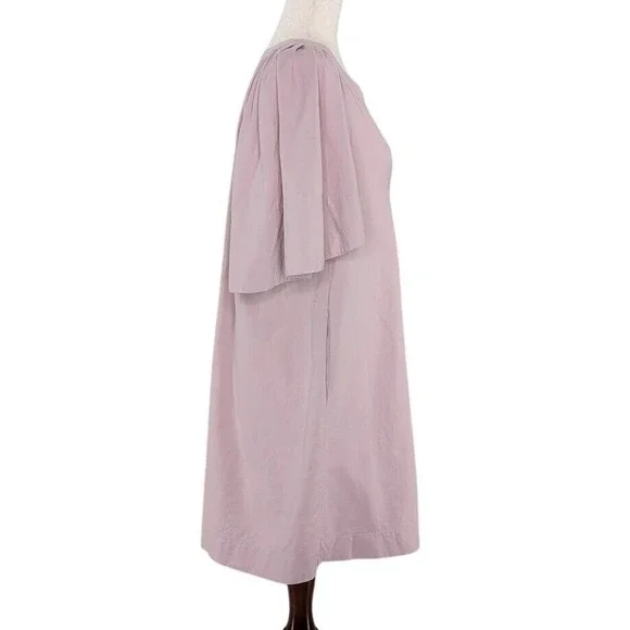 Tuckernuck Pomander Place Finley Dress Orchid Pink Small Coastal Preppy Flutter - Picture 3 of 7